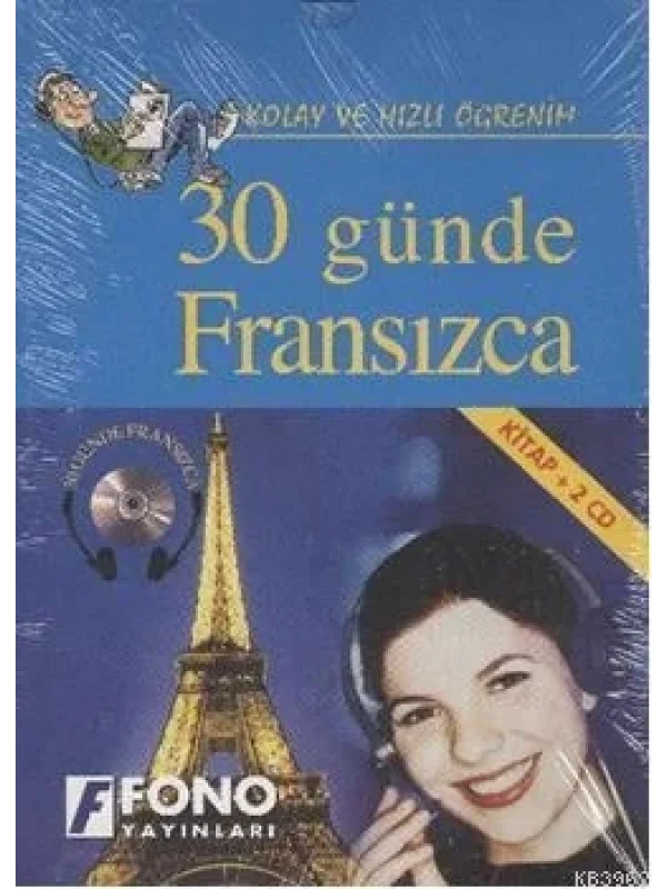 30 Günde Fransızca; Kitap+3 Cd