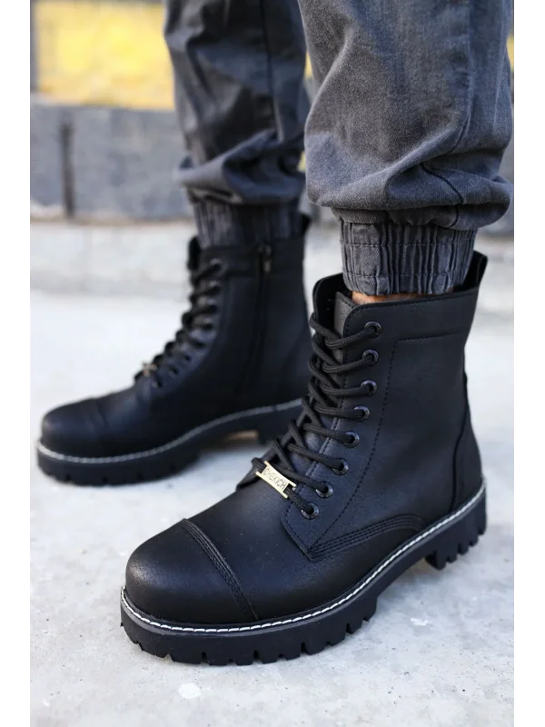 CH009 Mat ST Erkek Bot SIYAH