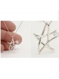 Bayan Liya Zirkon Taşlı Yıldız Kolye