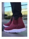 CH049 Süet BT Erkek Bot BORDO