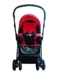 Comfymax Çift Yönlü Bebek Arabası - Kırmızı