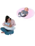 Sema Bebe Emzirme ve Bebek Destek Minderi - Pembe