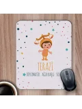 Terazi Burçlarına Özel Sevimli Mouse Pad