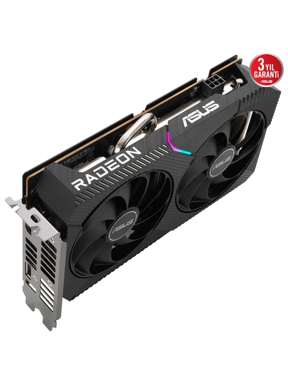 ASUS DUAL-RX6500XT-O4G 4GB GDDR6 HDMI DP 64BİT
