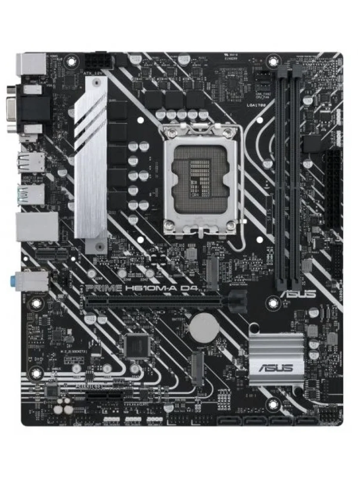 ASUS PRIME H610M-A D4 DDR4 3200(OC) VGA HDMI DP M.2 mATX 1700p