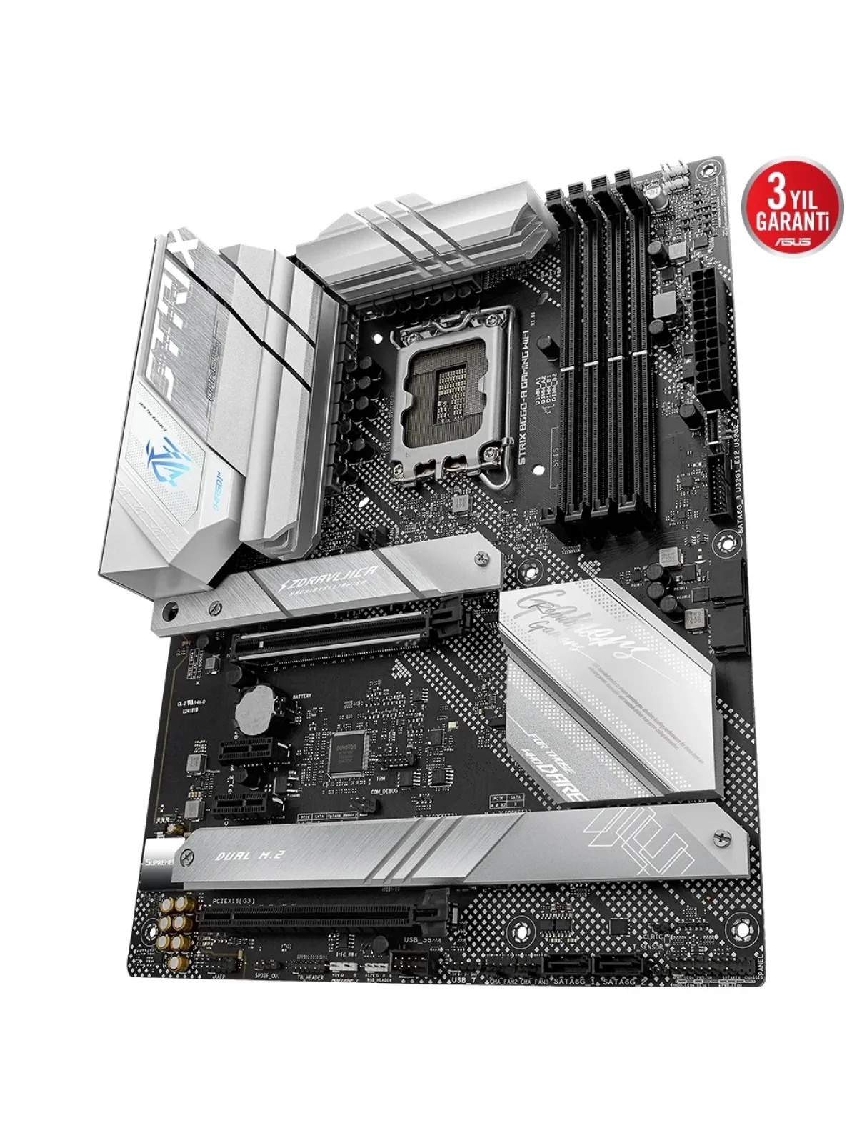 ASUS ROG STRIX B660-A GAMING WIFI 6000Mhz(O.C) DDR5 HDMI DP M.2 1700p