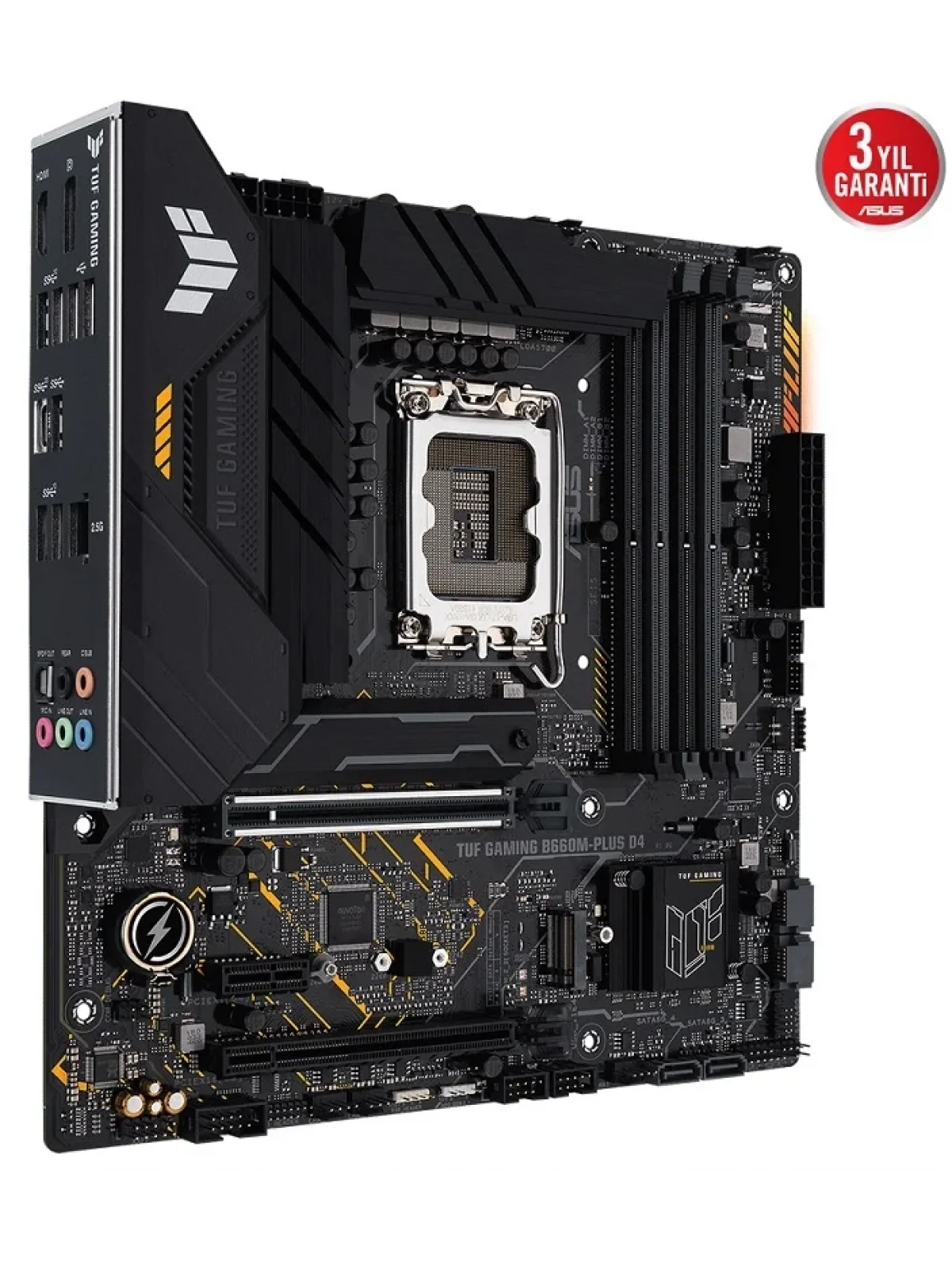ASUS TUF GAMING B660M-PLUS D4 DDR4 5333Mhz (OC) HDMI DP 1700p
