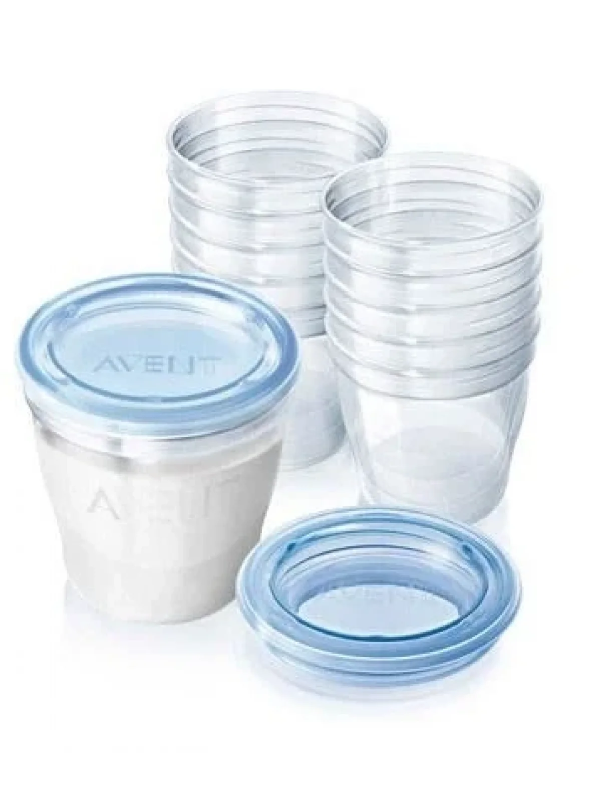 Avent Via Anne Sütü Kaplari (10 Adet) (8710103701330)