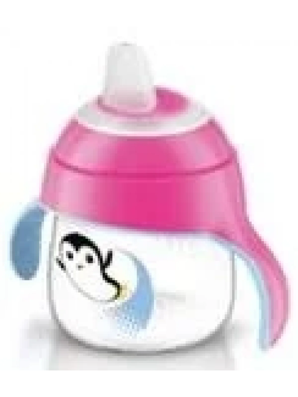 Avent Yeni Penguen Damlatmaz Bardak - 6m+ 200 Ml - Pembe