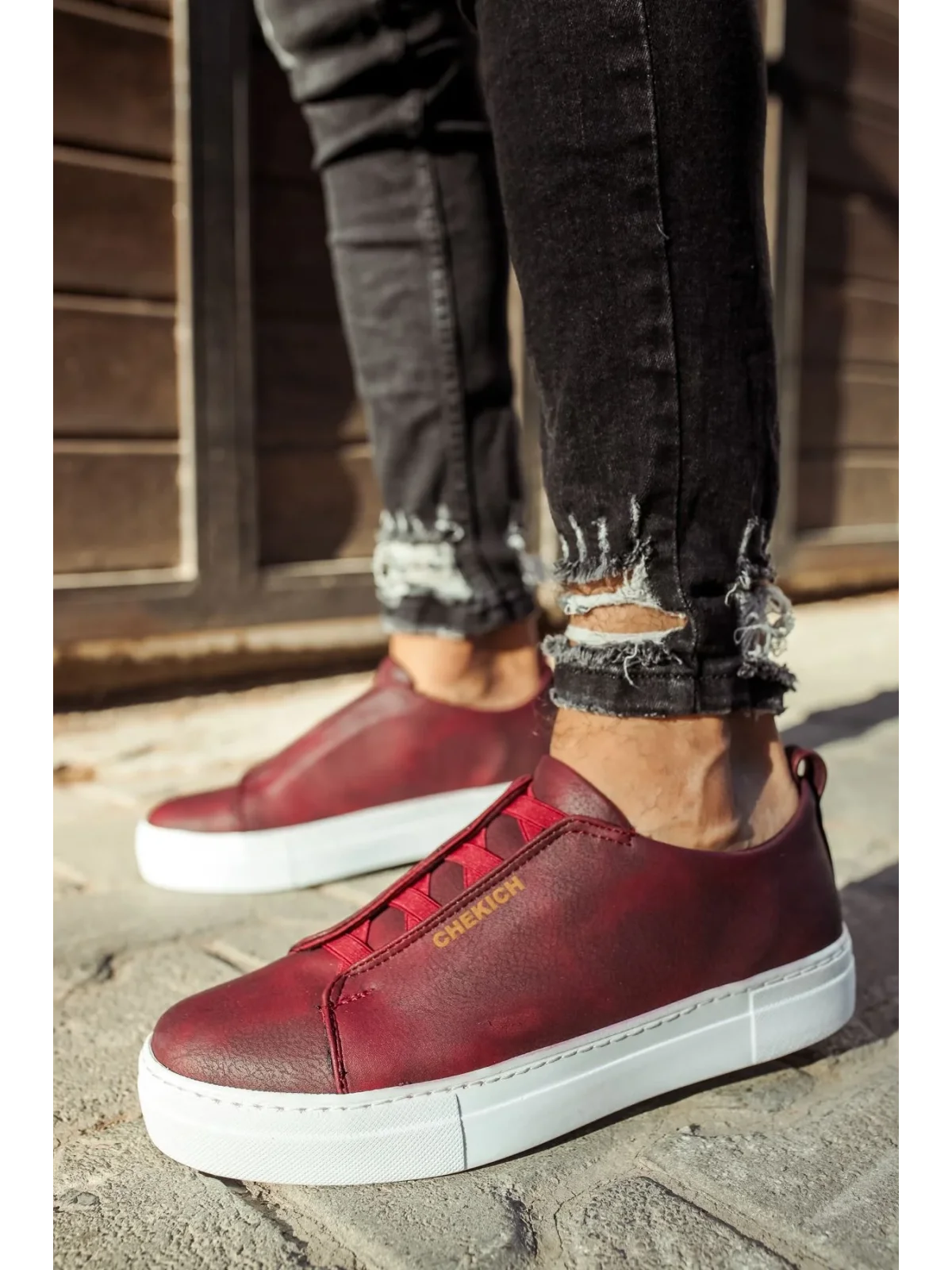 CH013 BT Erkek Ayakkabı BORDO