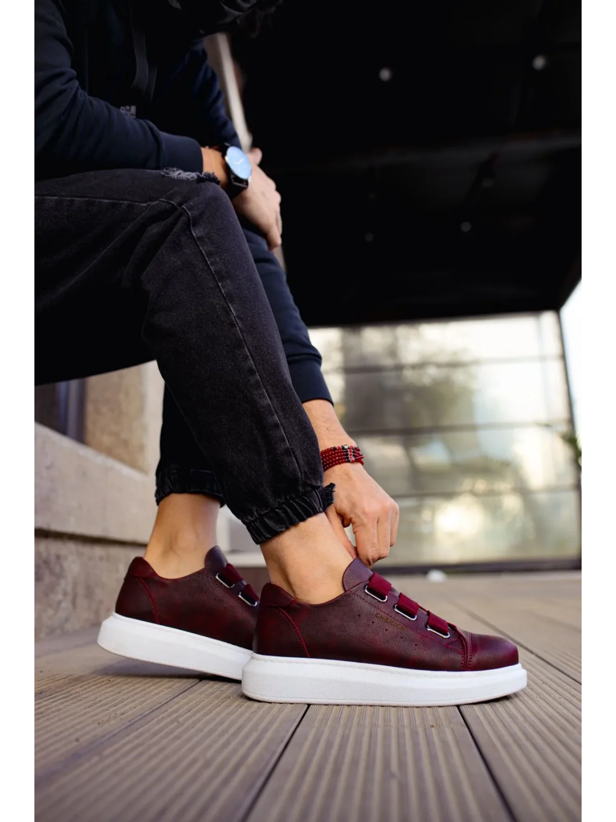 CH253 BT Erkek Ayakkabı BORDO