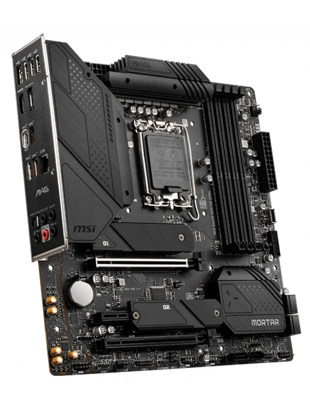 MSI MAG B660M MORTAR DDR4 4800(OC) Mhz MATX 1700p