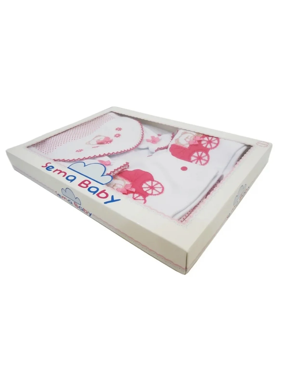 Sema Bebe 5li Set - Pembe
