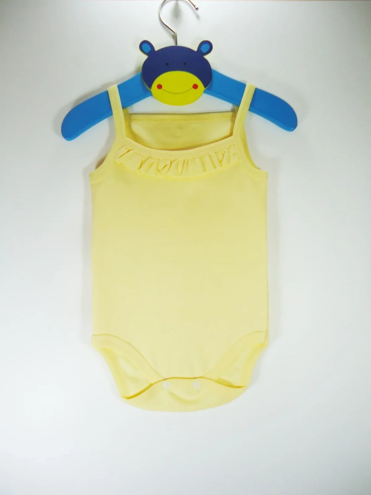 Sema Bebe Penye ip Askılı Badi (Body) - Beyaz 3-6 Ay