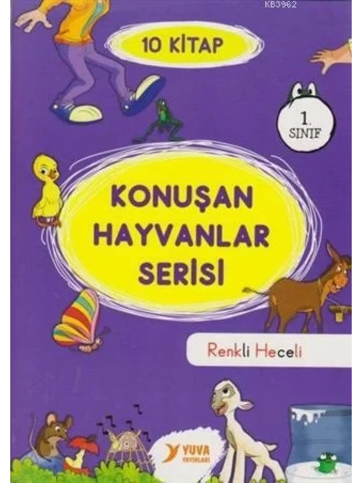 Yuva 1. Sinif Konuşan Hayvanlar Serisi Renkli Hece