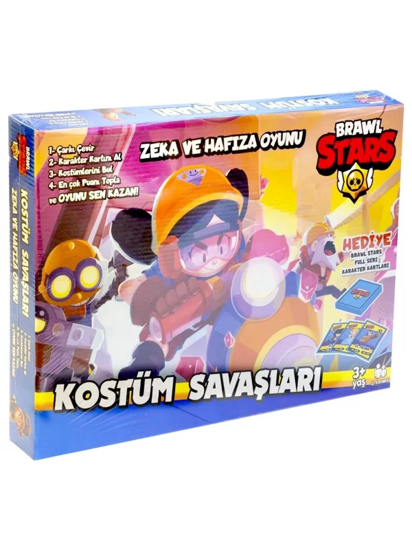 Brawl Stars Kostüm Savaşları Zeka ve Hafıza Oyunu