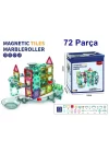 Magnetic Tiles Marbleroller 72 Parça Top Yuvarlama Oyun Seti