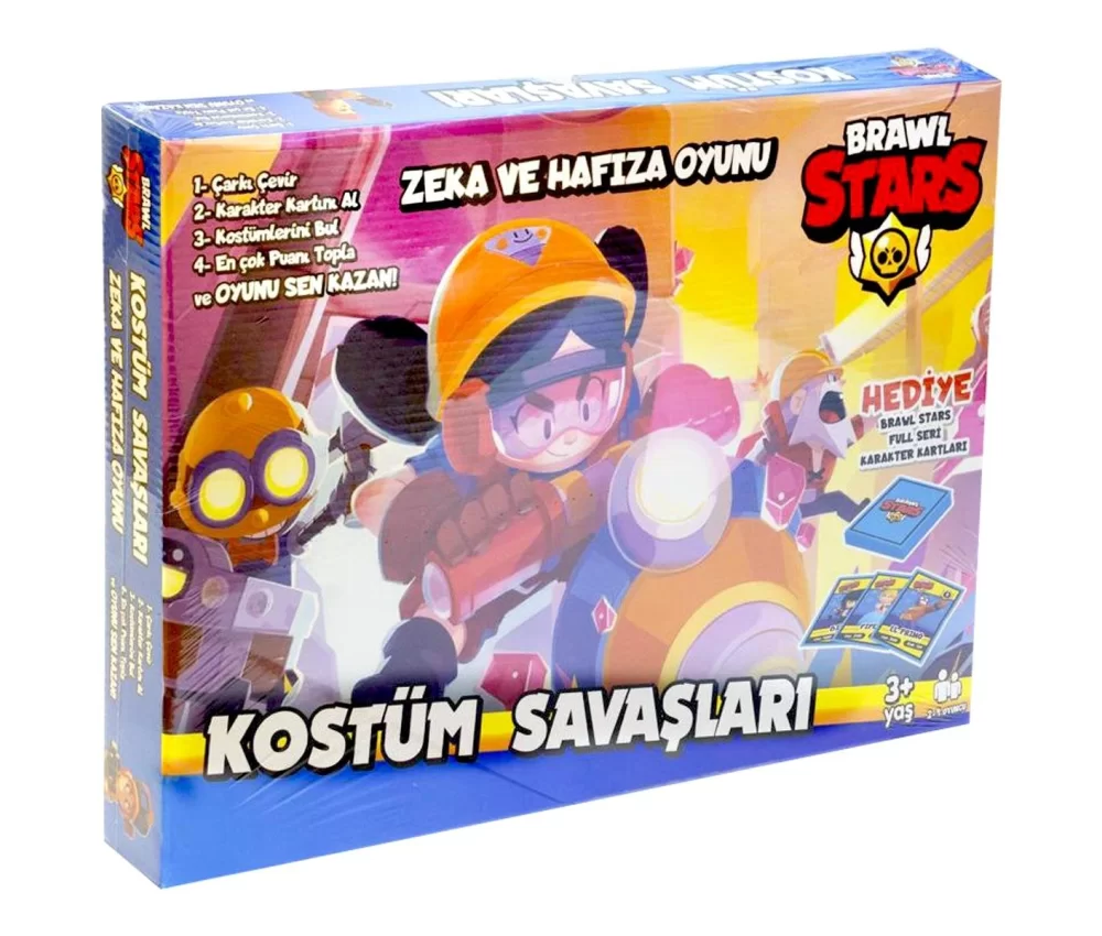 Brawl Stars Kostüm Savaşları Zeka ve Hafıza Oyunu