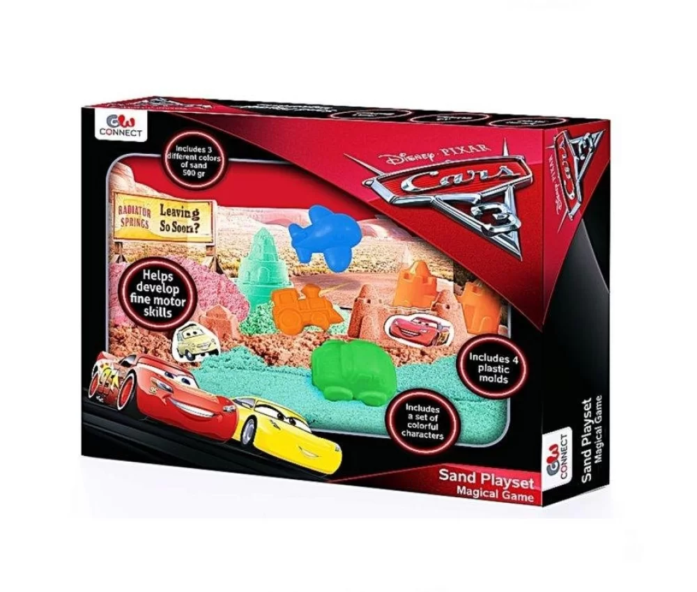 Disney Cars Kınetik Kum Seti