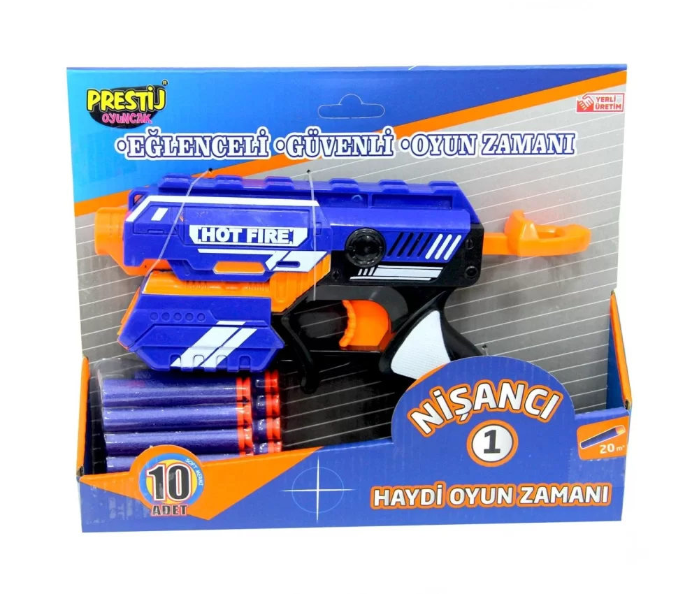 Nişancı 1 Soft Dart Atan Oyuncak