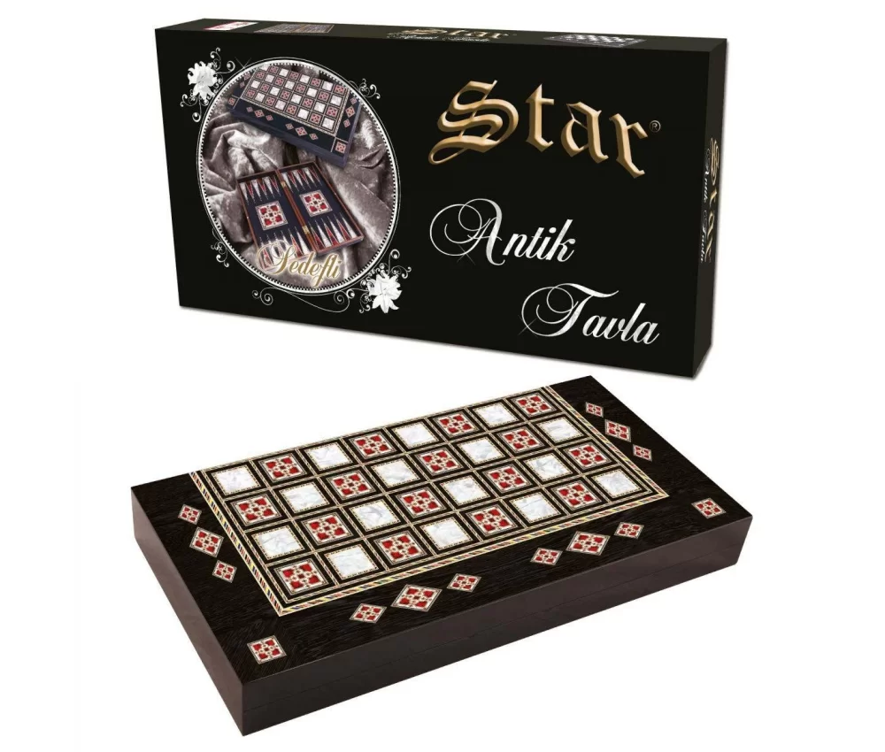 Star Polyester Antik Sedefli Tavla