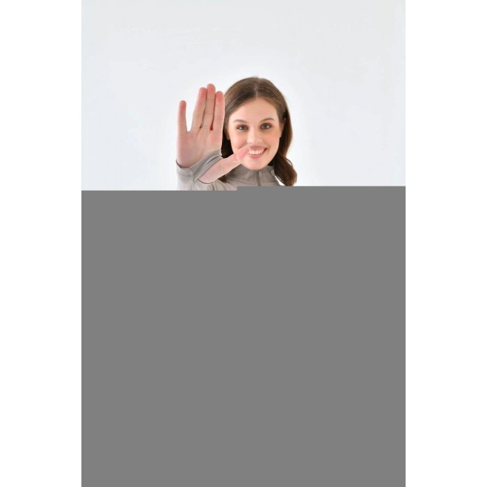 Ekru Comfort Light Warm Ceket Sporcu Hırkası