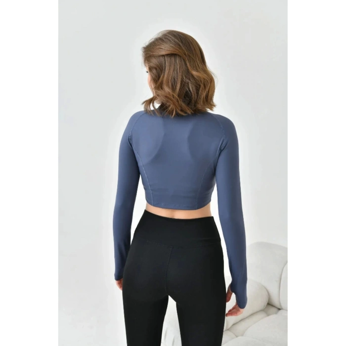 Kadın Crop Spor Ceket