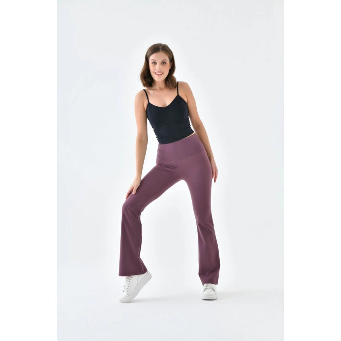 Yüksel Bel Toparlayıcı İspanyol Paça Tayt