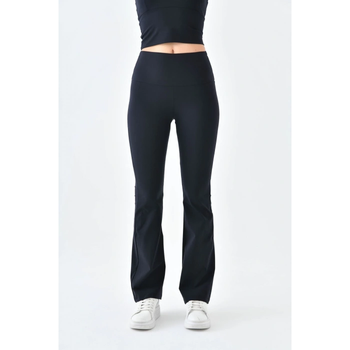 Yüksel Bel Toparlayıcı İspanyol Paça Tayt