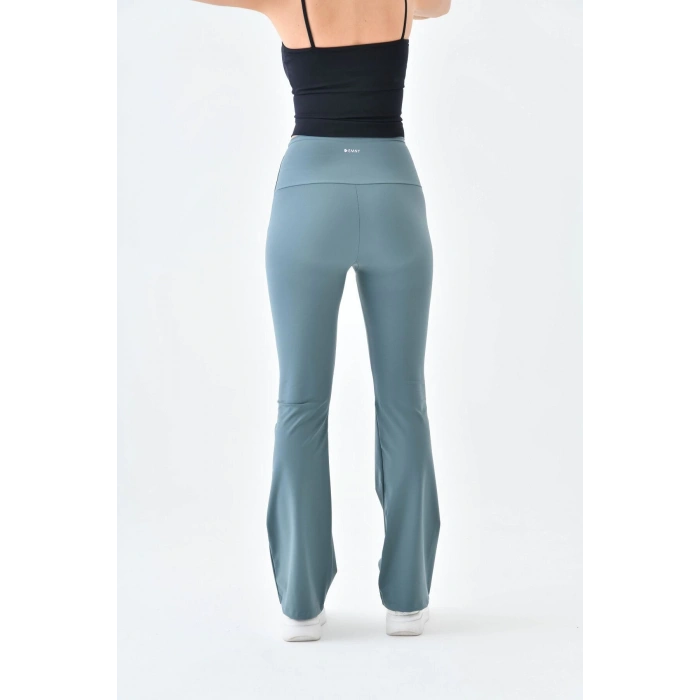 Yüksel Bel Toparlayıcı İspanyol Paça Tayt