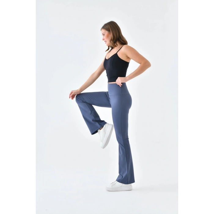 Yüksel Bel Toparlayıcı İspanyol Paça Tayt