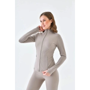 Ekru Comfort Light Warm Ceket Sporcu Hırkası