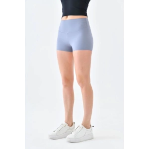 Kadın Kısa Tayt Biker Şort Yüksek Bel Toparlayıcı Biker Şort Kısa Spor Tayt