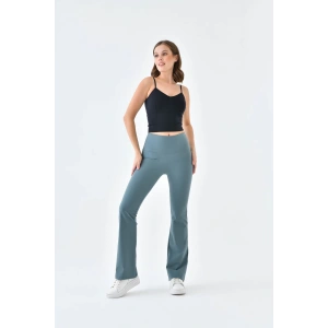 Yüksel Bel Toparlayıcı İspanyol Paça Tayt