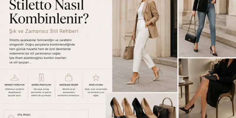 Stiletto Nasıl Kombinlenir? Zarif, Güçlü ve Şık Görünmenin İnce Rehberi