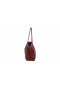 Karolu El Kol Kadın Çantası Kırmızı