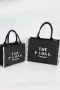 The P+Bag El ve Omuz Büyük Çanta Koyu Gri