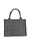 The P+Bag El ve Omuz Küçük Çanta Açık Gri