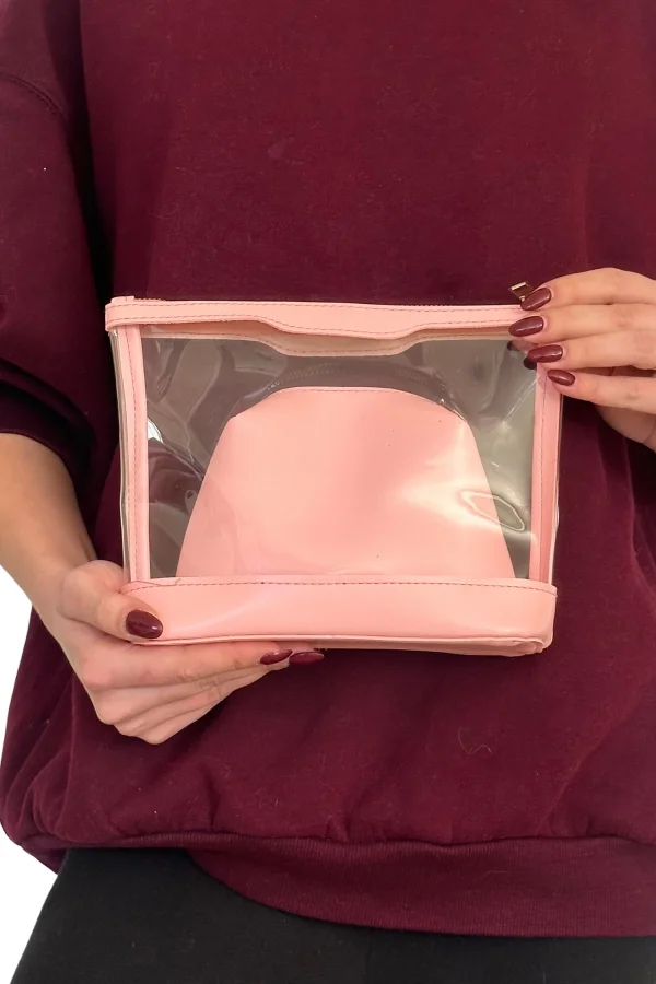 Pusk Kozmetik Çantası Pembe
