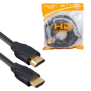 15 METRE ÖRGÜLÜ GOLD UÇLU HDMI KABLO (4597)