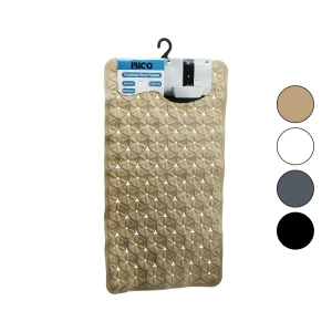 DİKDÖRTGEN - PLASTİK KABARTMA ÇİÇEK DESEN- RENKLİ 92PCS VANTUZ KAYDIRMAZ BANYO- KÜVET PASPAS 36X67CM (4597)