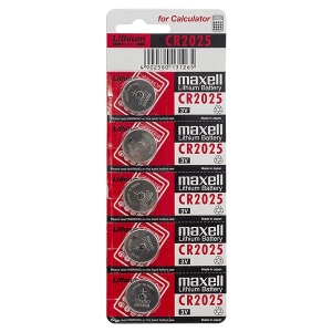 MAXELL CR2025 3V LITYUM PARA PİL 5Lİ PAKET (4597)