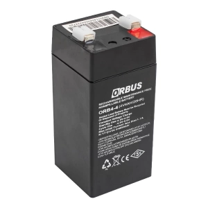 ORBUS ORB4-4 4 VOLT - 4 AMPER DİK AKÜ (45 X 45 X 100 MM) (4597)