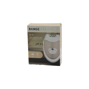 RANGE BEAUTY RE-18 EPİLASYON CİHAZI EPİLATÖR USB ŞARJLI=50DK 2 KADEME HIZ YIKANABİLİR BAŞLIK=18 ÇİFT CIMBIZ (4597)