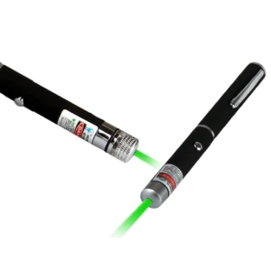 Yeşil Lazer Pointer 100 mW 15 Km Etkili (5 Başlıklı) (4597)