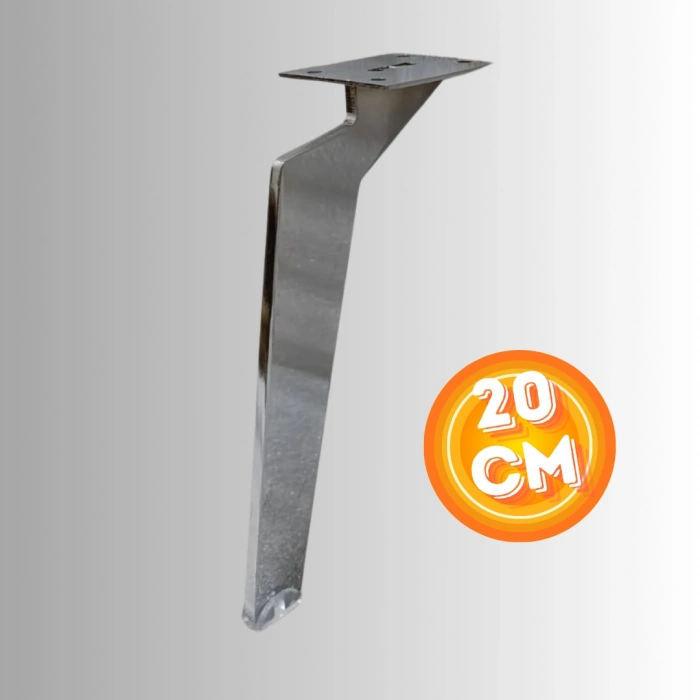 20 CM METAL TABANCA AYAK KOLTUK AYAĞI MOBİLYA AYAĞI ÜNİTE AYAĞI KONSOL AYAĞI PUF BERJER AYAĞI