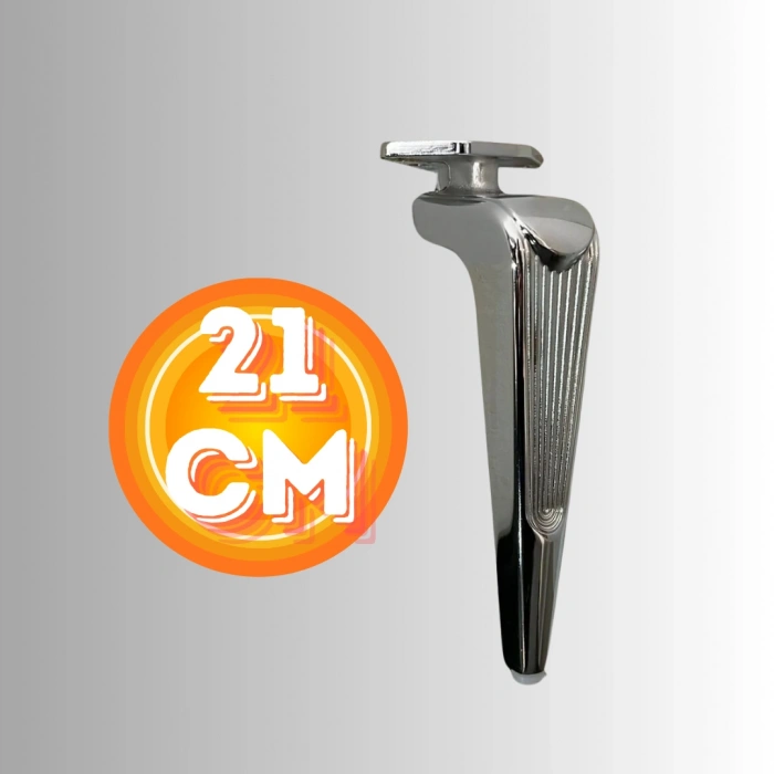 21 CM METAL KLAS KOLTUK AYAĞI MOBİLYA AYAĞI ÜNİTE AYAĞI KONSOL AYAĞI PUF BERJER AYAĞI