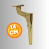 14 CM METAL ZİRVE AYAK KOLTUK AYAĞI MOBİLYA AYAĞI ÜNİTE AYAĞI KONSOL AYAĞI PUF BERJER AYAĞI
