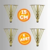 15 CM METAL 3 TELLİ KOLTUK AYAĞI MOBİLYA AYAĞI ÜNİTE AYAĞI KONSOL AYAĞI PUF BERJER AYAĞI (4 ADET)