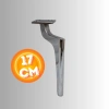 17 CM METAL ZİRVE AYAK KOLTUK AYAĞI MOBİLYA AYAĞI ÜNİTE AYAĞI KONSOL AYAĞI PUF BERJER AYAĞI